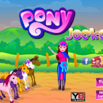 Pony verseny lovas játék